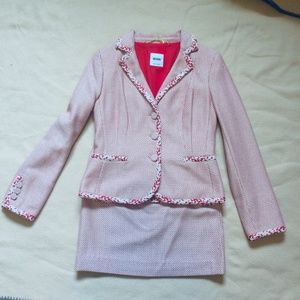 Moschino Red yTwo Piece Suit